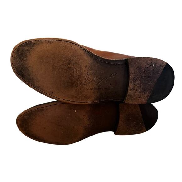 Frye Tyler Flex Chelsea Boots Cognac Leather Pull-On Men’s 8.5D/Women’s 10 Wide main image 9
